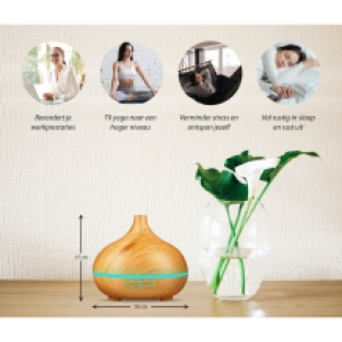 Diffuser 550ml - XL - Licht hout