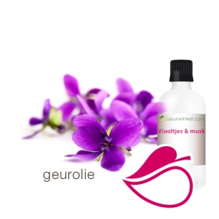 Viooltjes en musk geurolie